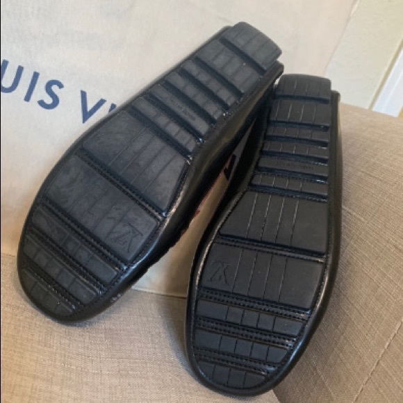 VINTAGE LOUIS VUTTON LOAFERS - Picture 4 of 6